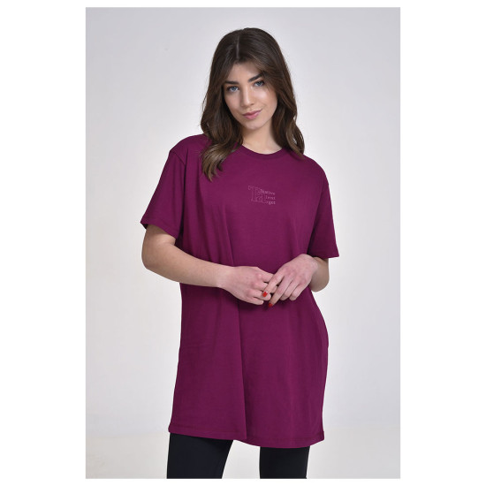 Target Γυναικεία κοντομάνικη μπλούζα Long Loose T Shirt "Talent Loose"